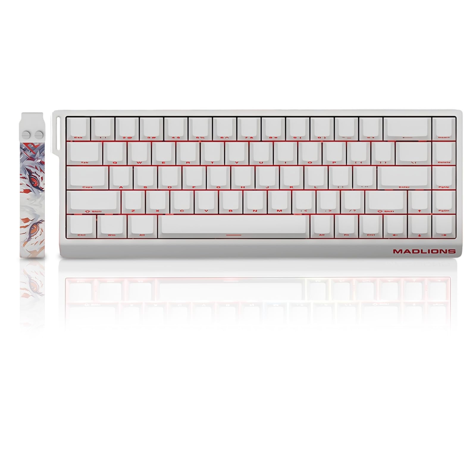 MSK Amazon.com: ZMX MADLIONS MAD 68 R Magnetic Switch Keyboard,Hall